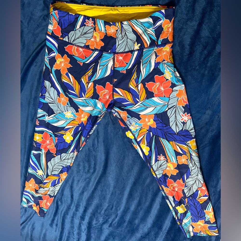 Calvin Klein CK Performance High Waist Legging Tight Printed Logo